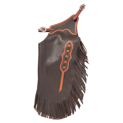 Weaver Kids Leather Buckstitch Cowboy Chinks
