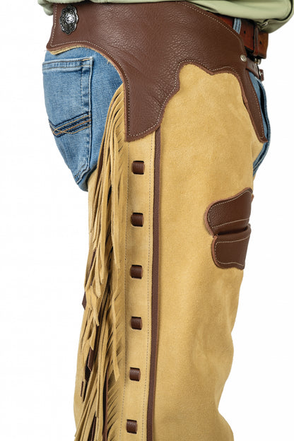 Weaver Premium Western Leather Chaps