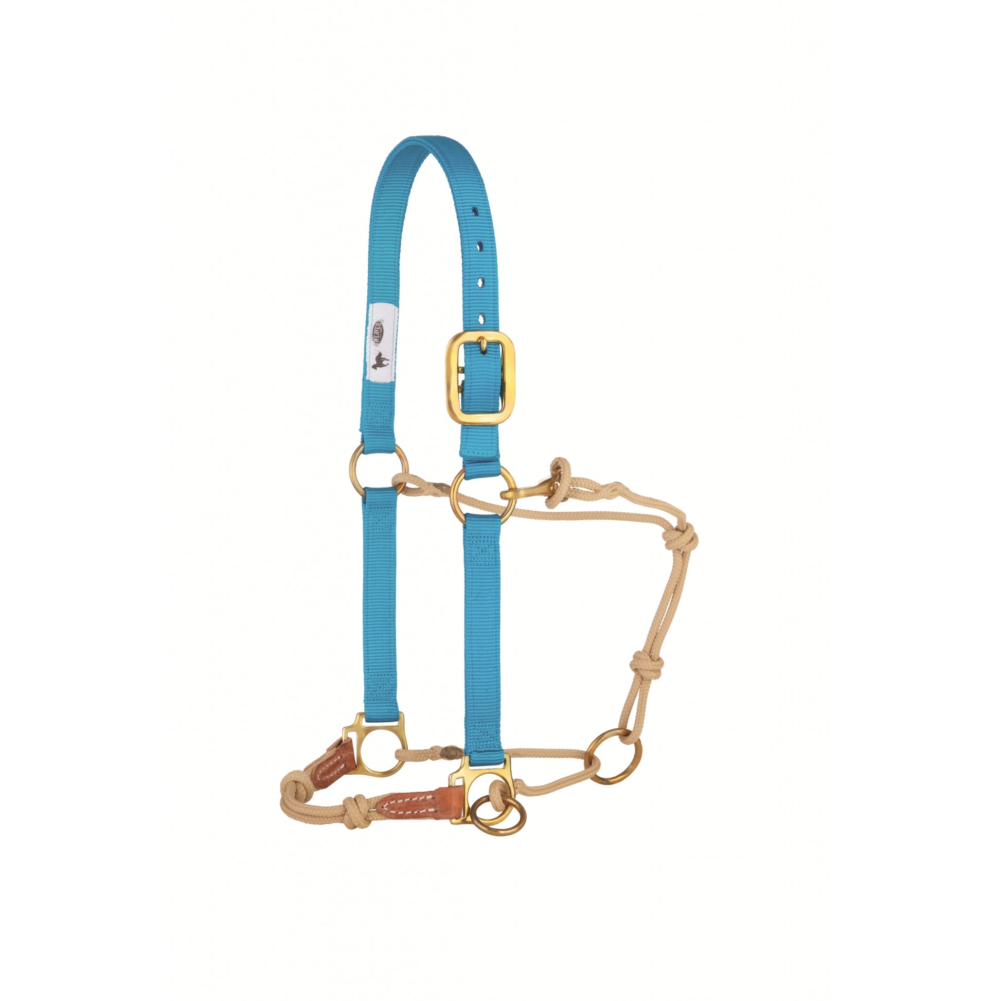 Weaver Kalley Krickeberg Nylon & Rope Combination Horsemans Halter with Side Ring