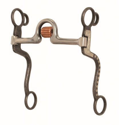 Weaver S Shank Horse Bit with 7" Cheeks