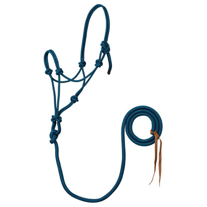 Weaver Rope Horse Halter with Attached Lead