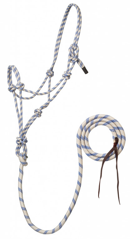 Weaver Rope Horse Halter with Attached Lead