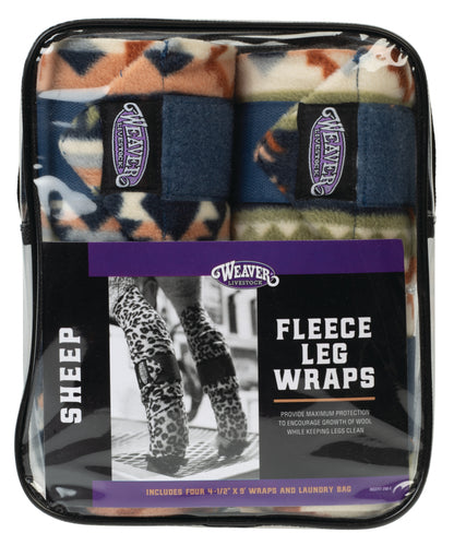 Weaver Sheep Fleece Leg Wraps 2.0 - 4 Pack