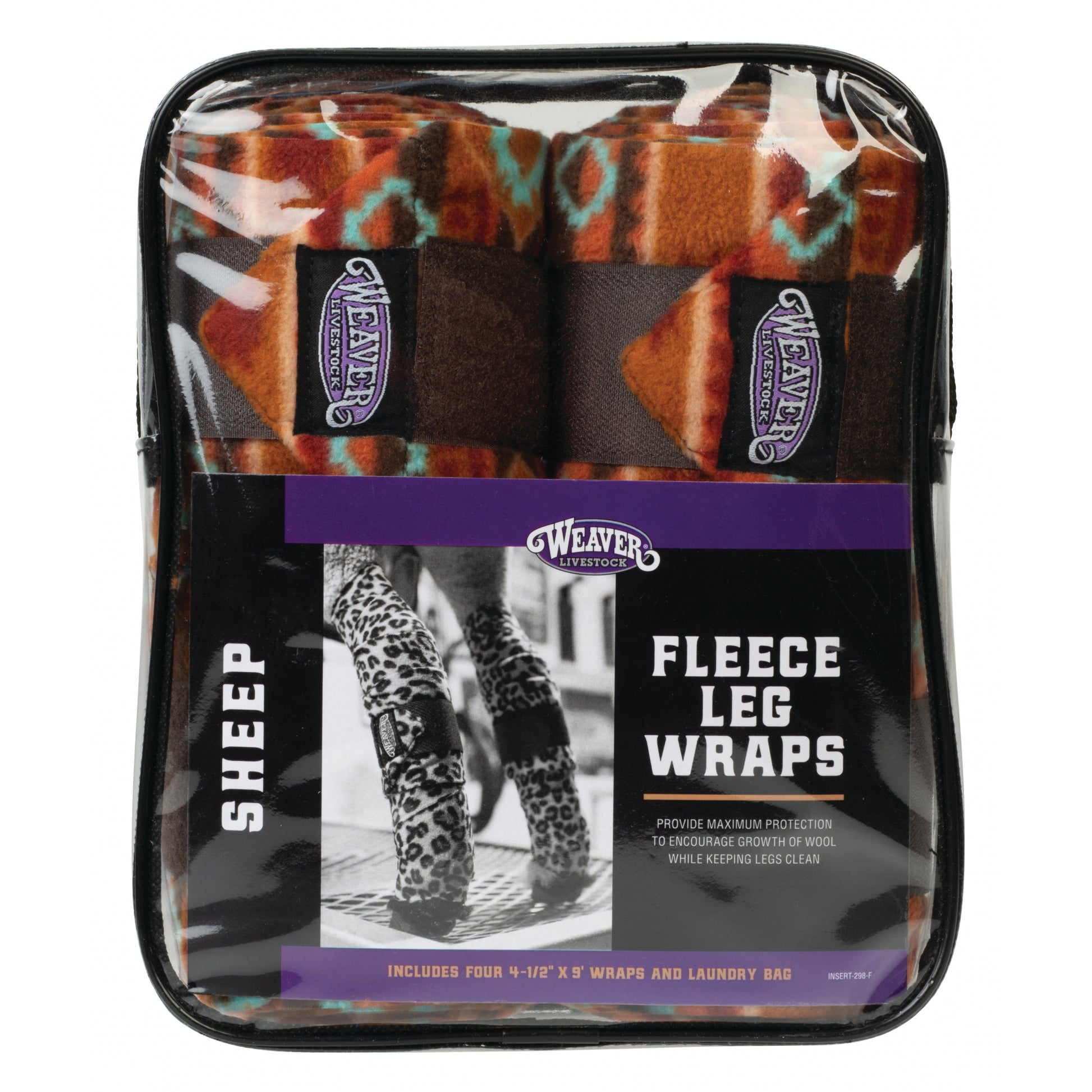 Weaver Sheep Fleece Leg Wraps 2.0 - 4 Pack