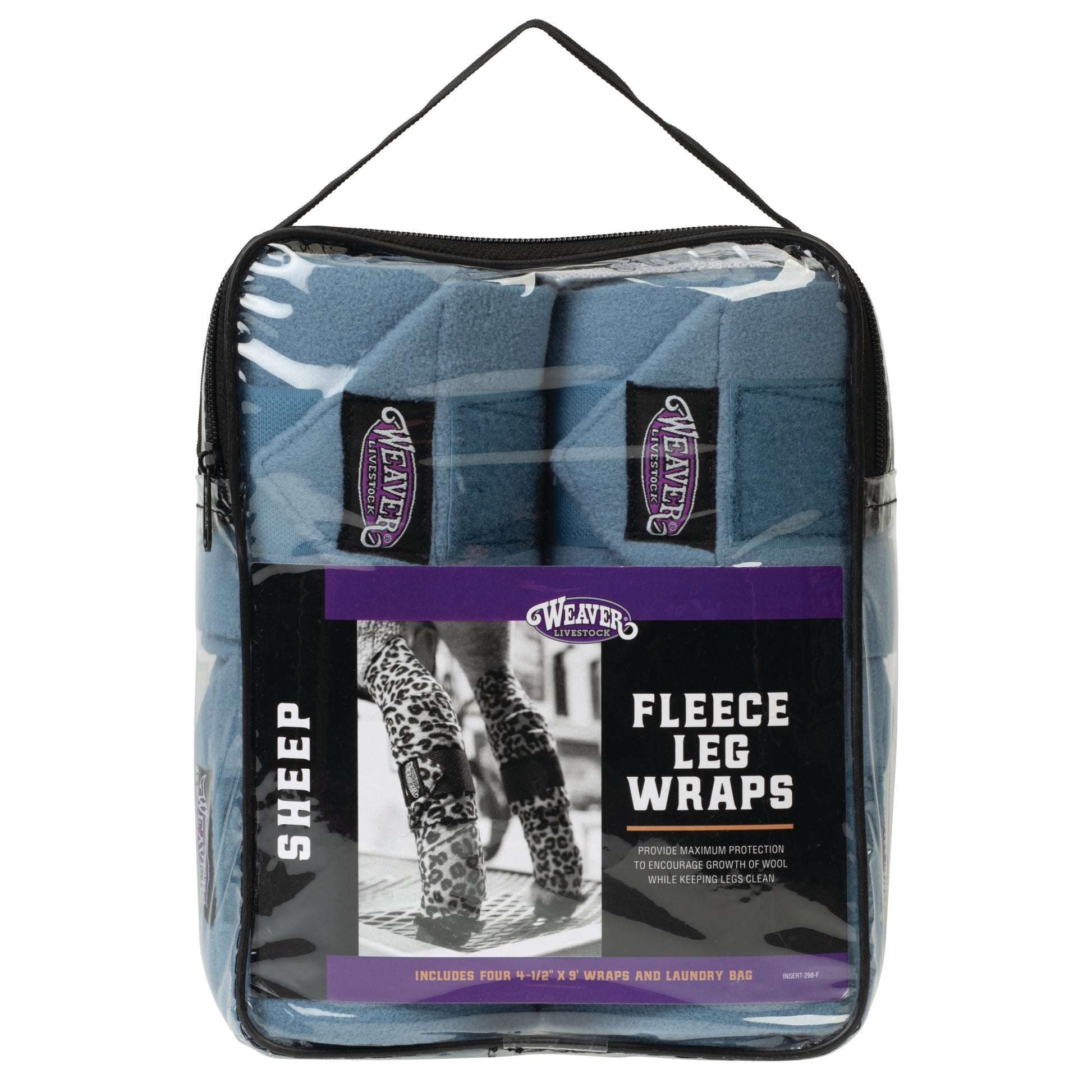 Weaver Sheep Fleece Leg Wraps 2.0 - 4 Pack