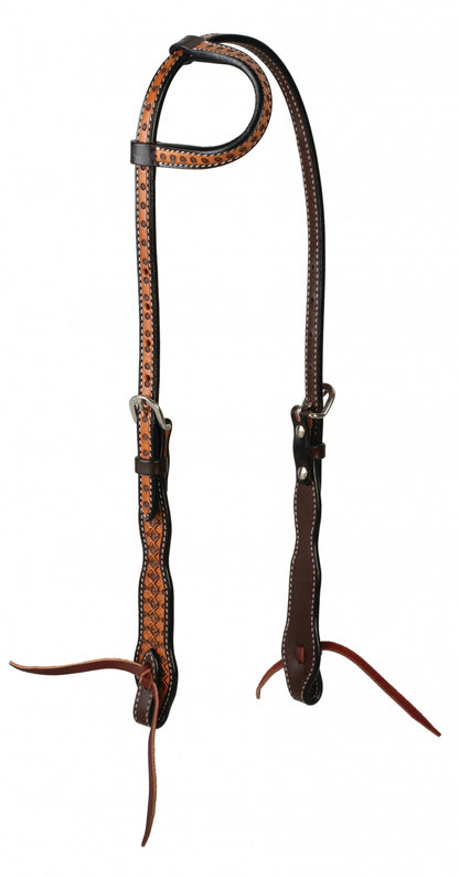 Weaver Floret Tooled Headstall