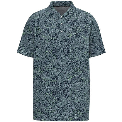 Hooey Mens "The Drive" Inkwell Polo with Cloud Blue