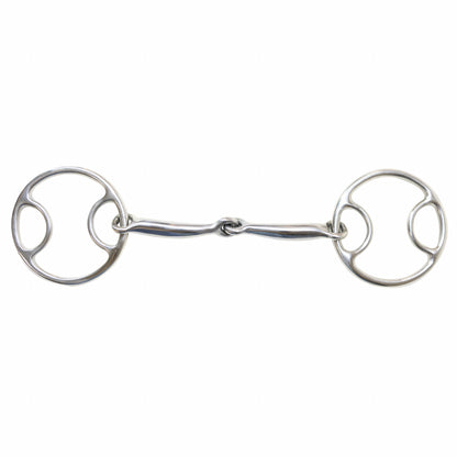 Equisential Fixed O Ring Smooth Snaffle