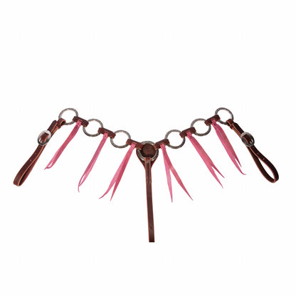 Professionals Choice Ring Tassle Breast Collar