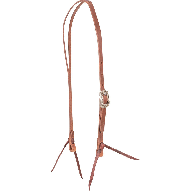 Martin Saddlery Split Ear Harness Headstall with Bandera Buckle Latigo Ties