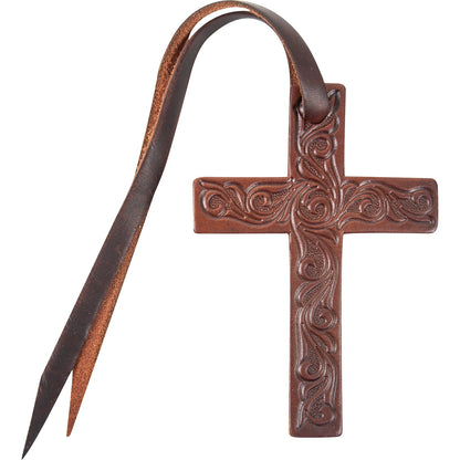 Martin Saddlery Tooled Leather Cross