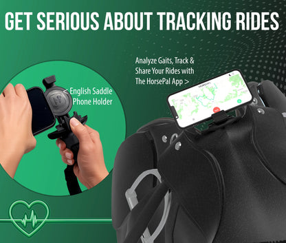 Horsepal English Saddle Phone Holder