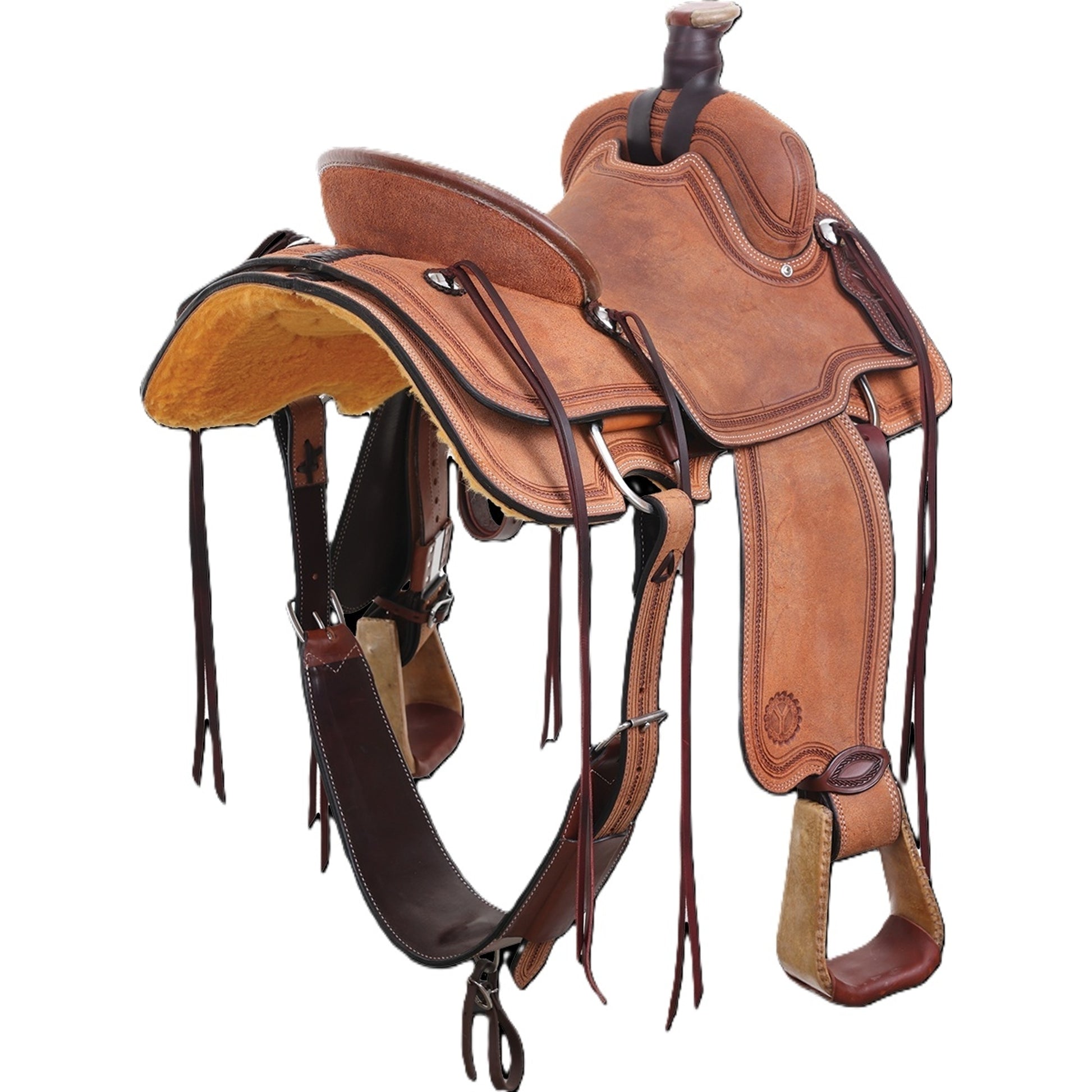 Cirlce Y Riata Ranch Roper Hardseat Saddle