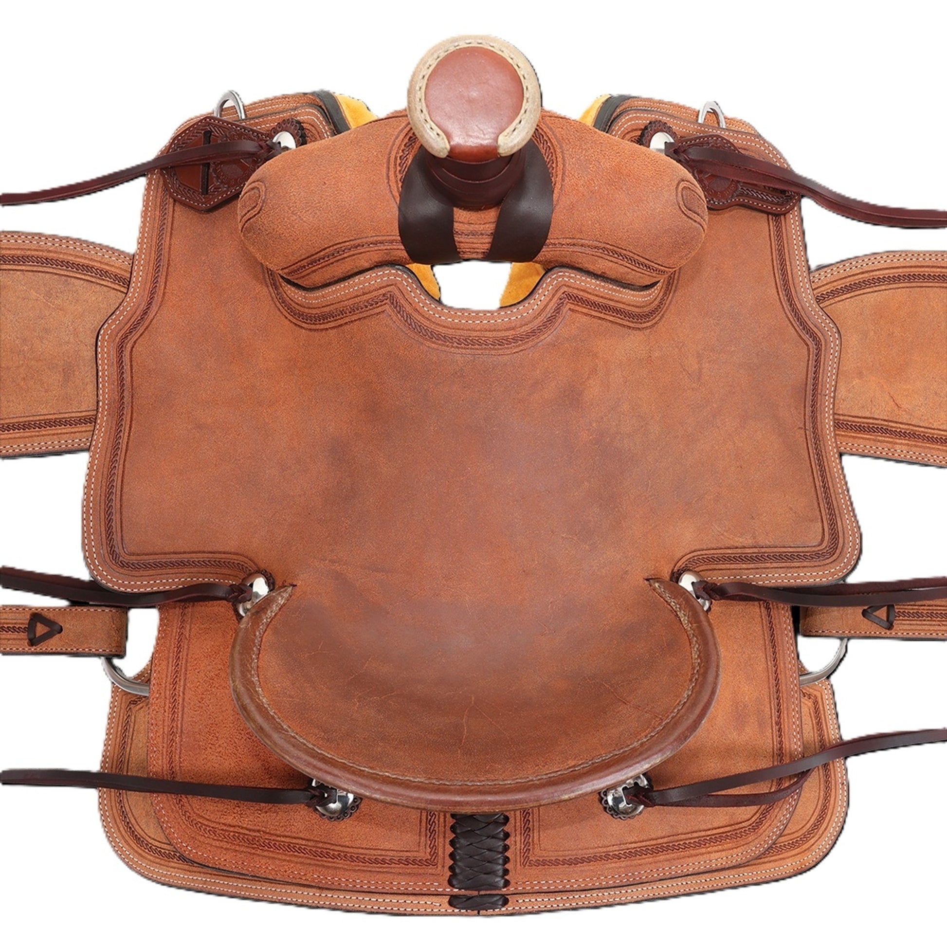 Cirlce Y Riata Ranch Roper Hardseat Saddle