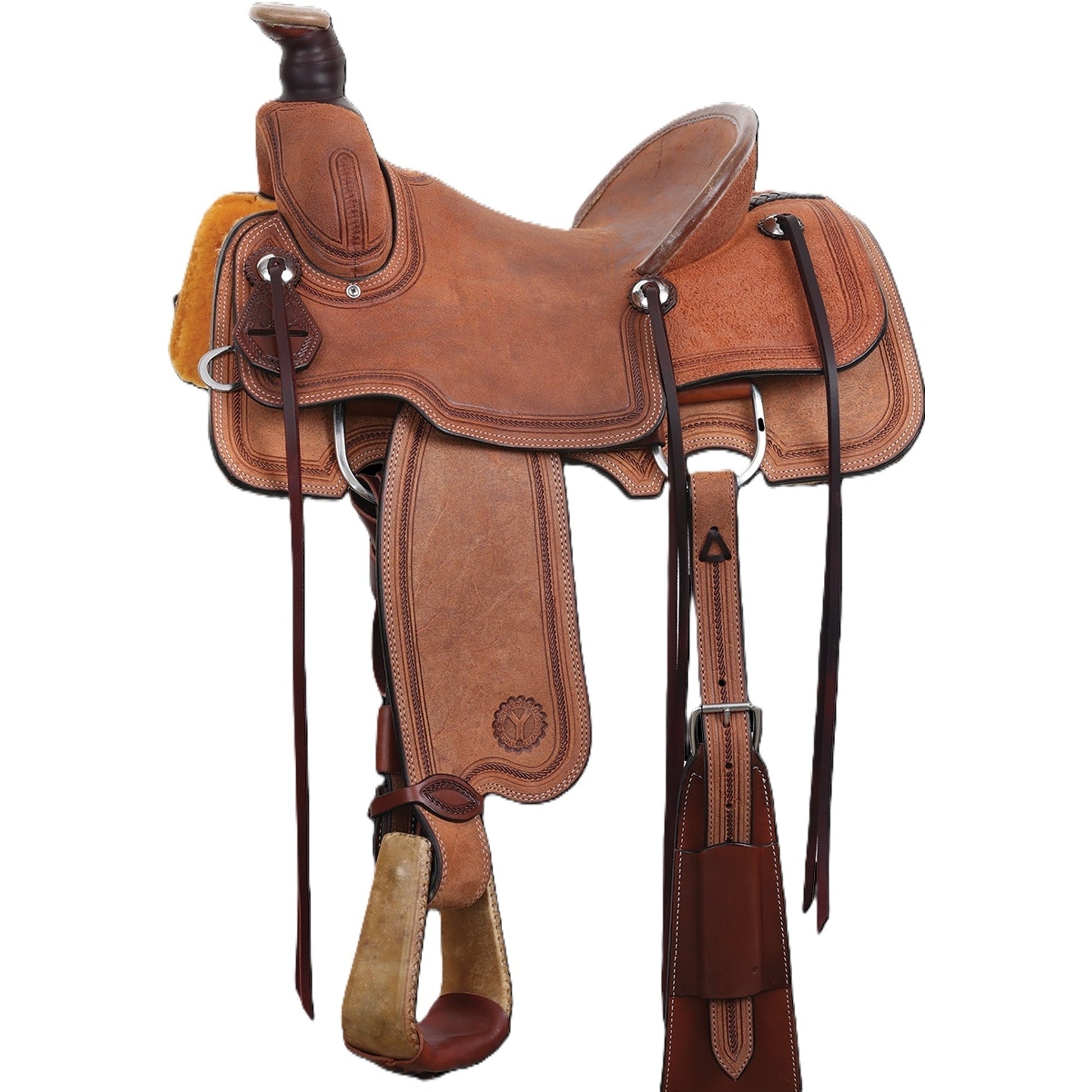 Cirlce Y Riata Ranch Roper Hardseat Saddle