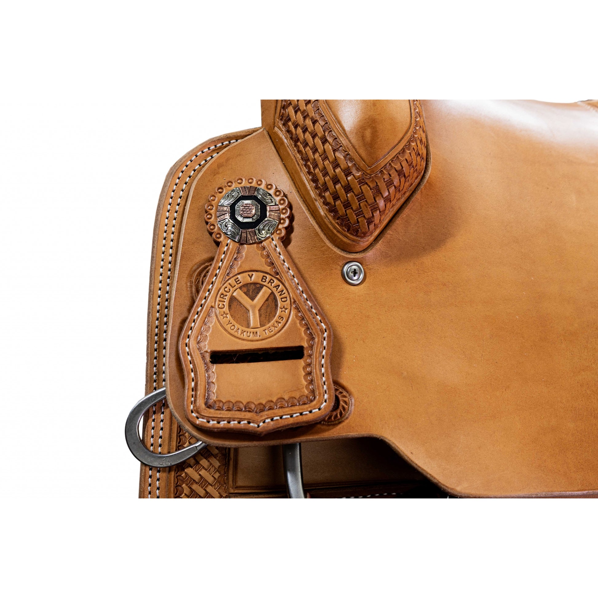 Circle Y PRCA Bulldogger Saddle