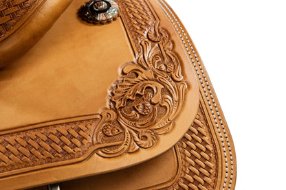 Circle Y PRCA Bulldogger Saddle