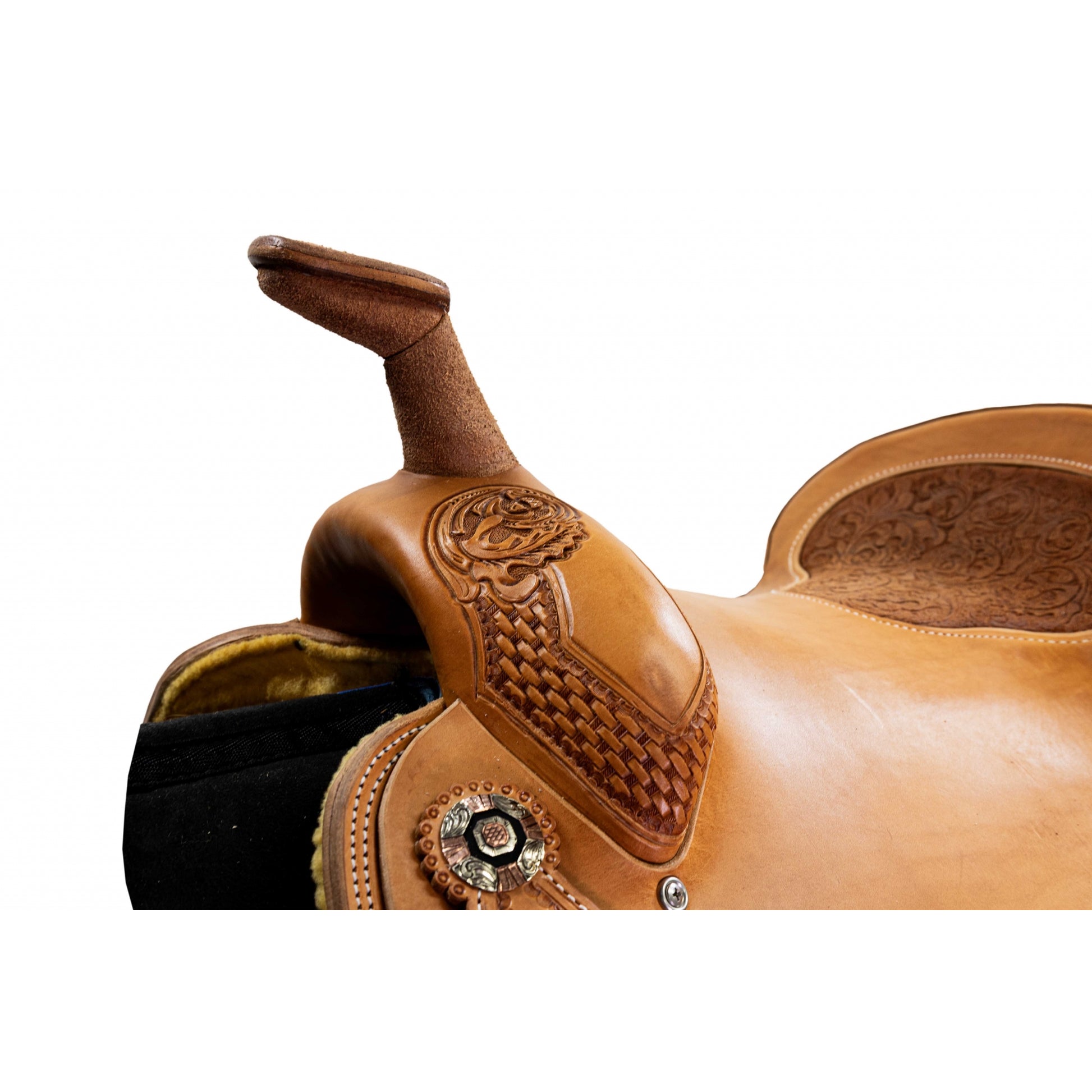 Circle Y PRCA Bulldogger Saddle