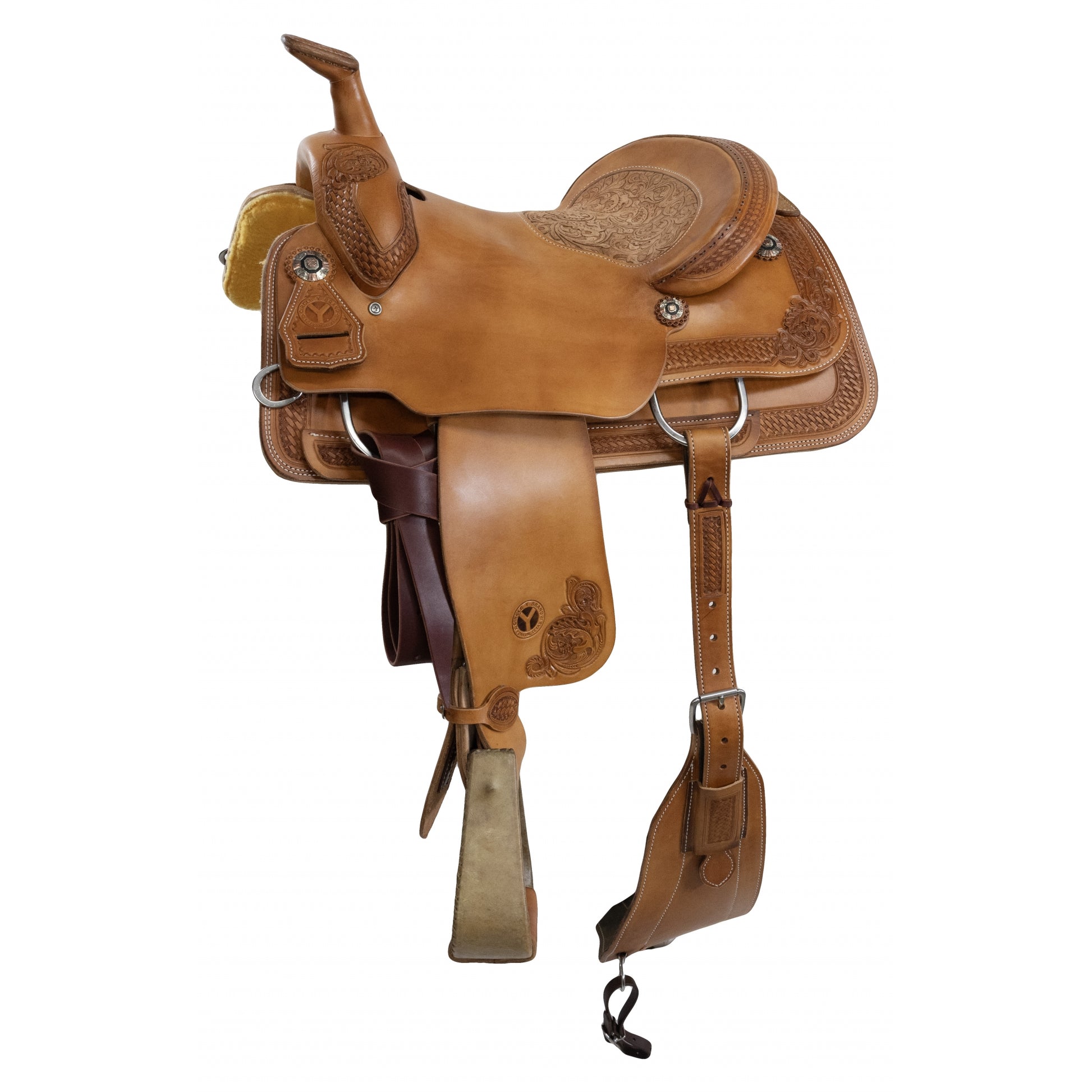 Circle Y PRCA Bulldogger Saddle