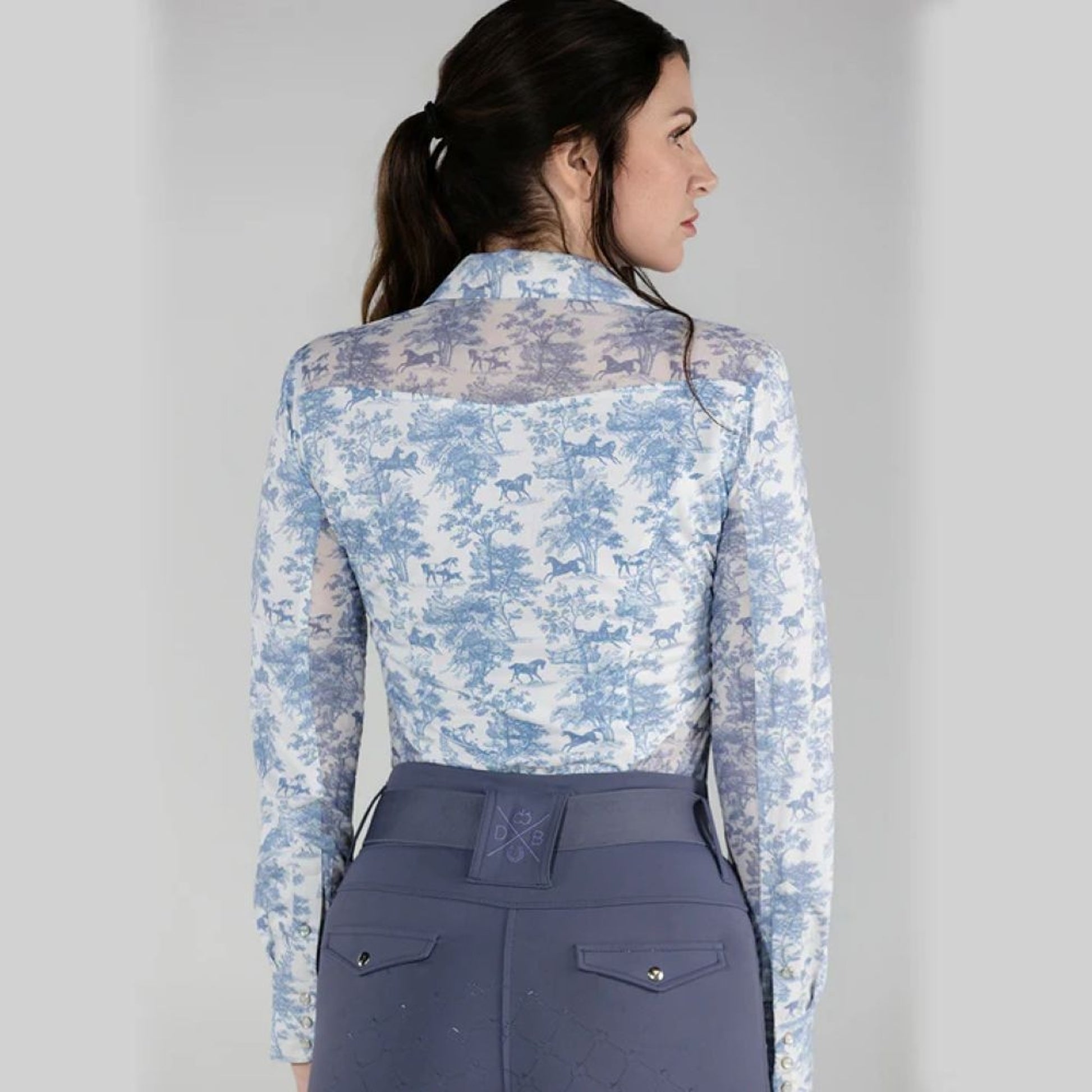 Dapplebay Ladies Equestrian Toile Western Riding Top