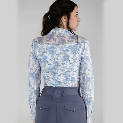 Dapplebay Ladies Equestrian Toile Western Riding Top