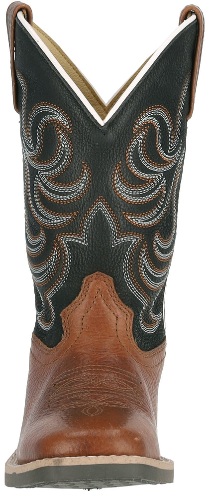 Smoky Mtn Youth Grant Leather Western Boot