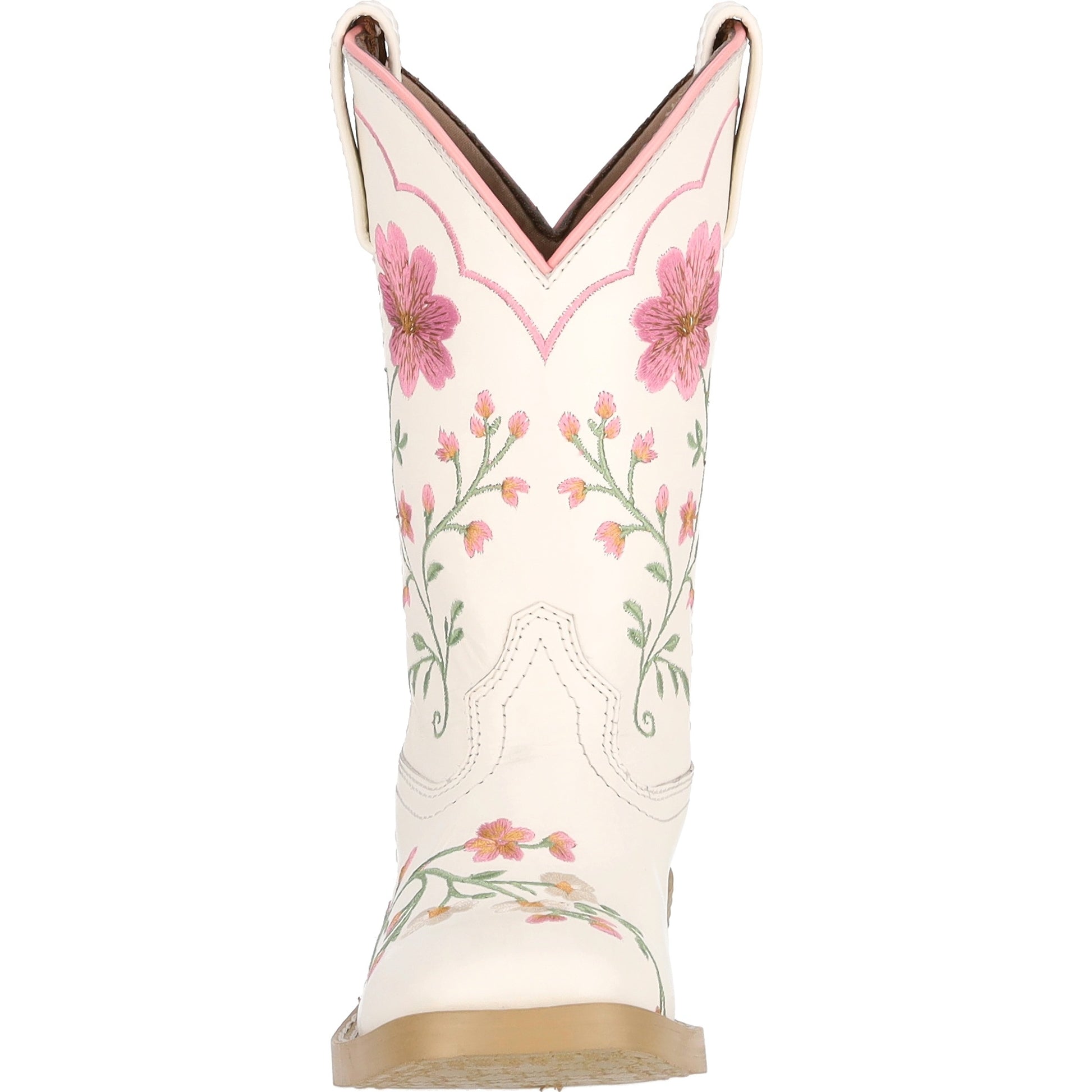 Smoky Mtn Youth Girls Desert Bloom Embroidered Leather Western Boot