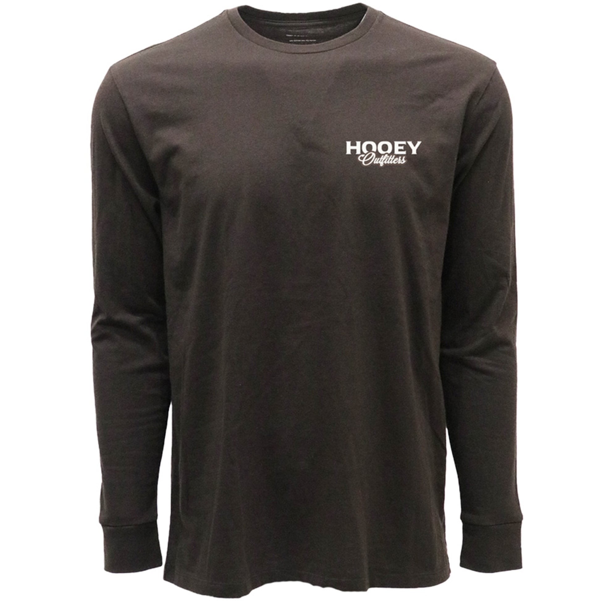 Hooey Mens Outfitters Reactive Dye Long Sleeve T-Shirt