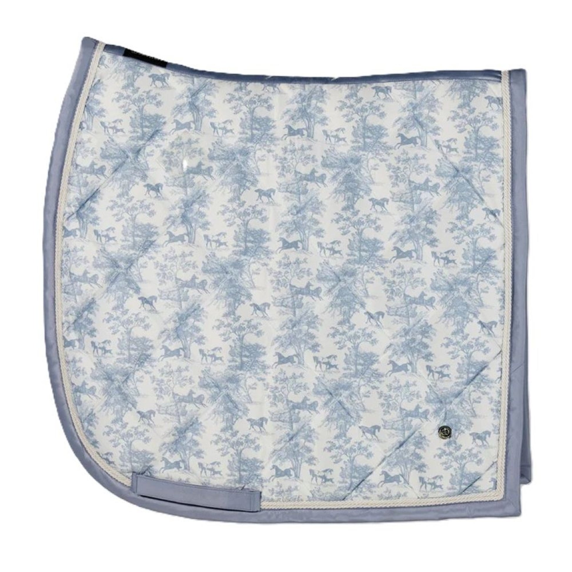 Dapplebay Equestrian Toile Dressage Saddle Pad