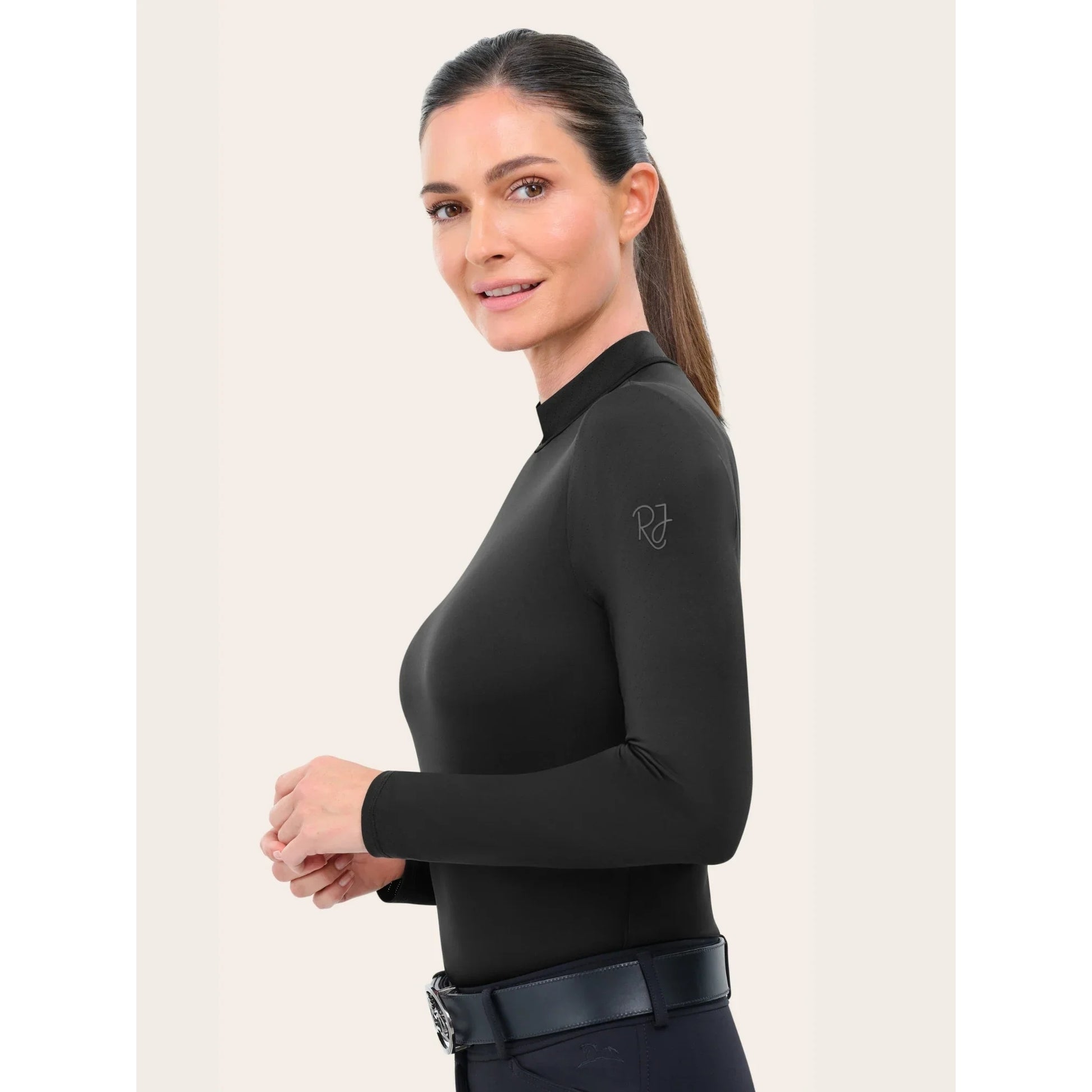 R.J. Classics Jemma Mock Neck Shirt