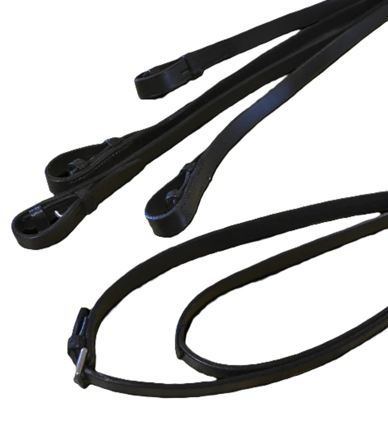 Stubben Dressage Rein Set with Curb Rein