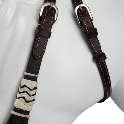 Horze Western Single Ear Rawhide Headstall