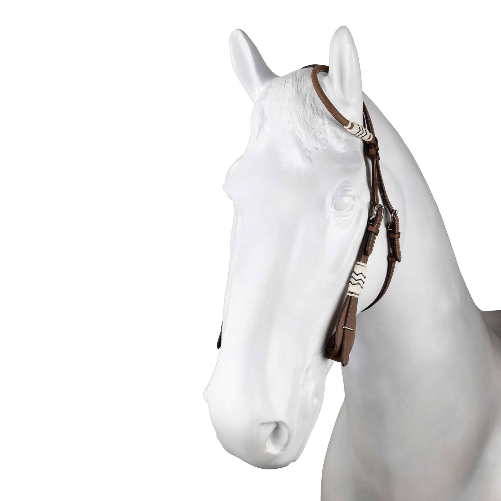 Horze Western Single Ear Rawhide Headstall