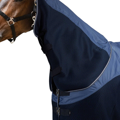 Horze Aircool 3D Mesh and Rain Protection Detachable Neck Turnout