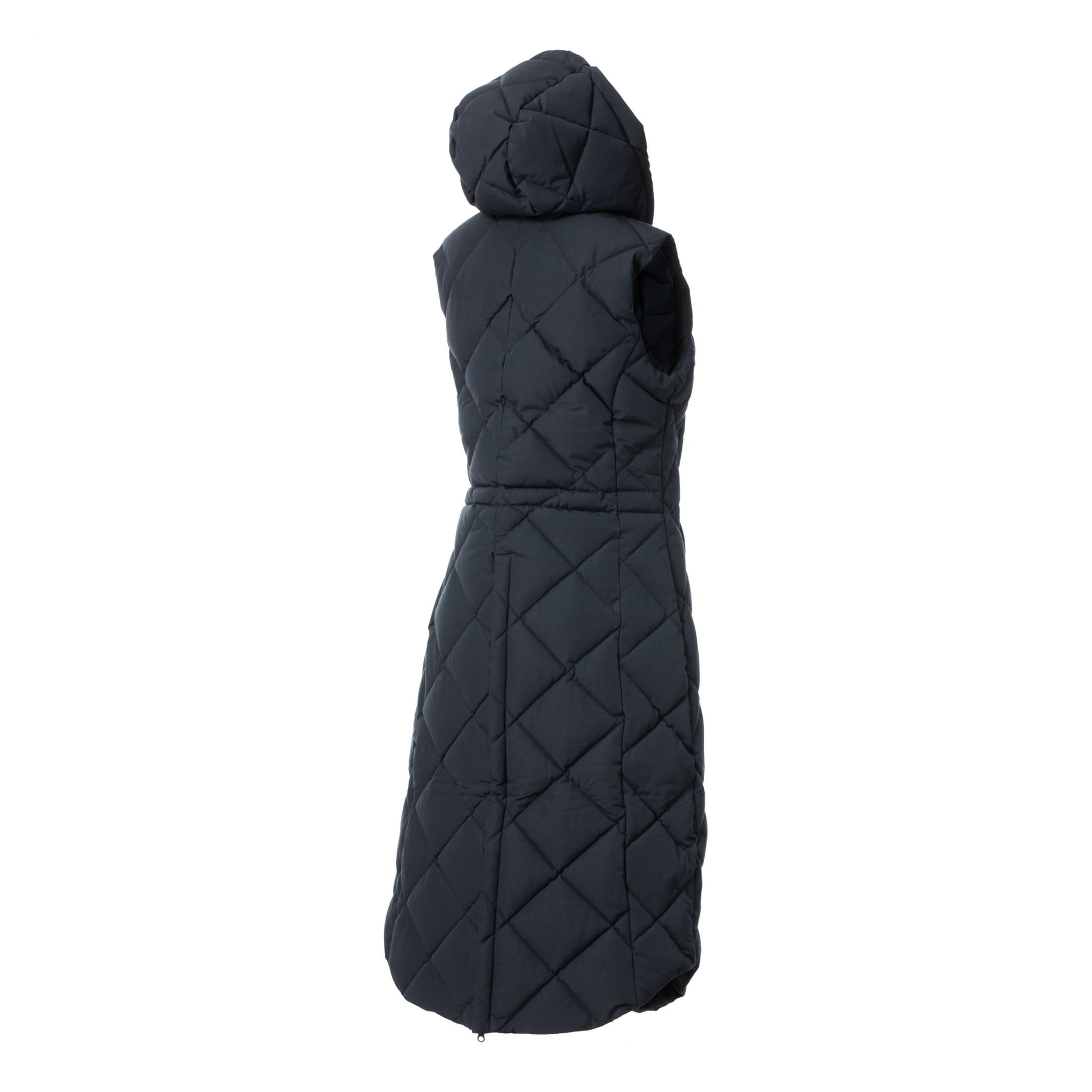 B Vertigo Gem Ladies Waxed Padded Long Coat