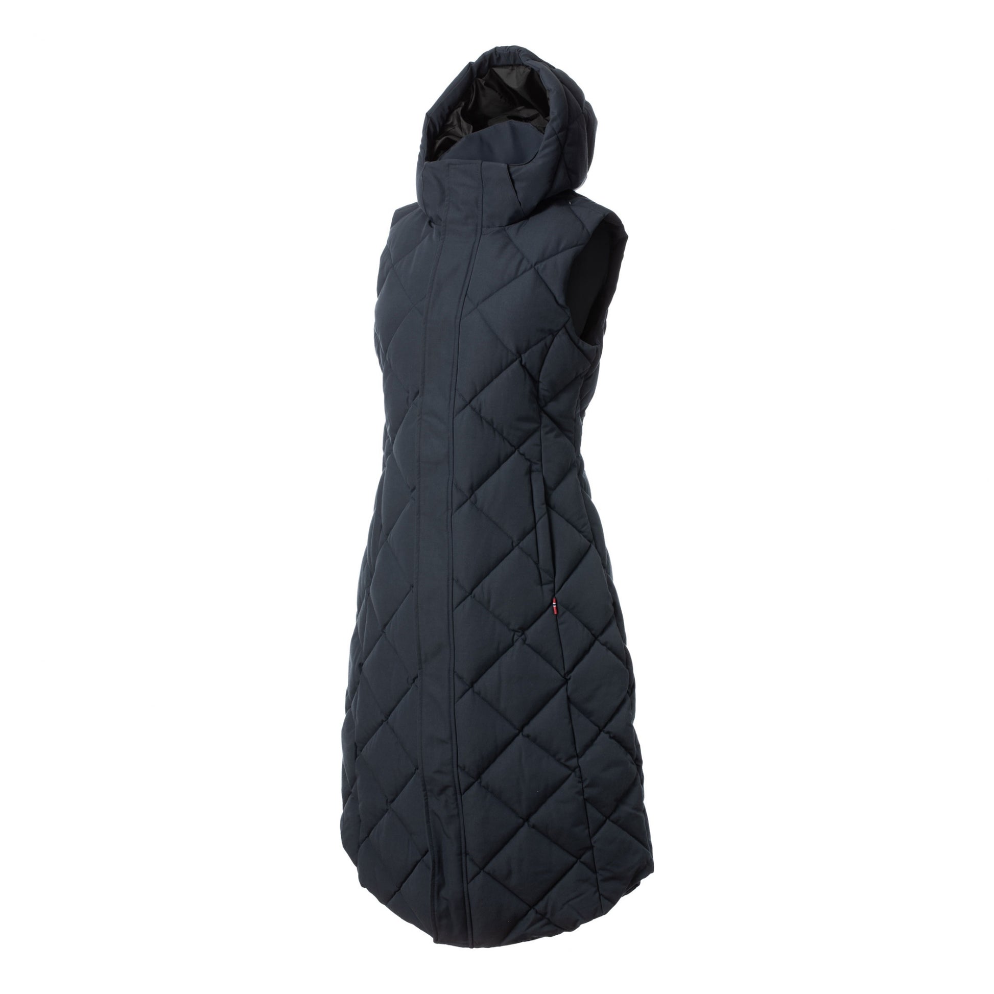 B Vertigo Gem Ladies Waxed Padded Long Coat