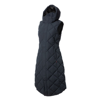 B Vertigo Gem Ladies Waxed Padded Long Coat