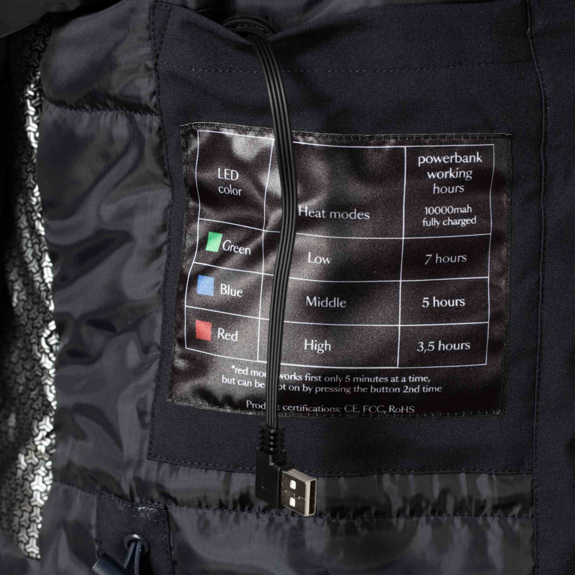 B Vertigo Astoria Ladies Heated Long Riding Jacket