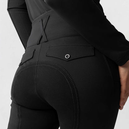 Horze Leonie Ladies Full Seat Leather Breeches