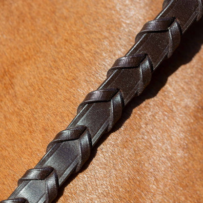 Equinavia Valkyrie Classic Wide Noseband Hunter Bridle with Reins