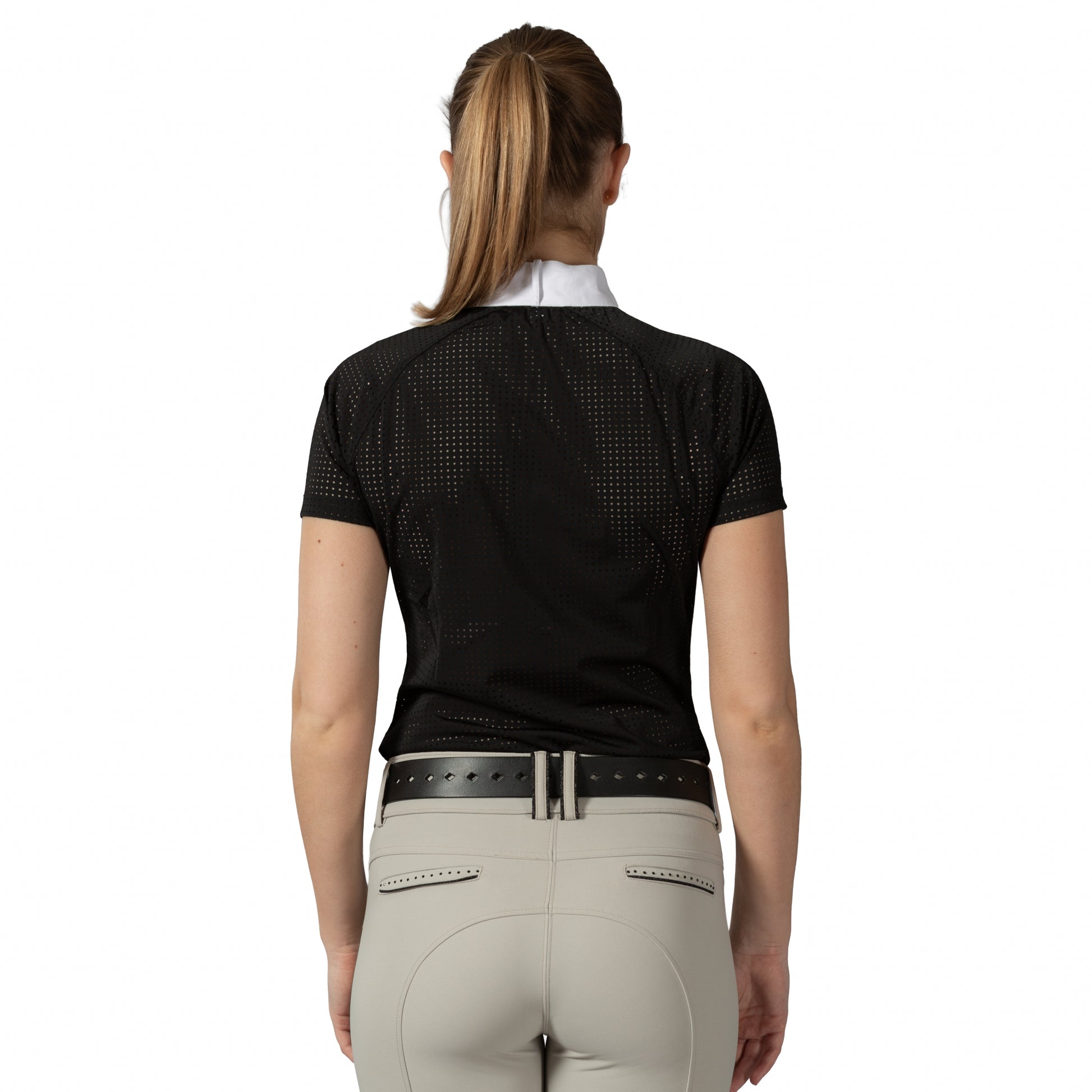 Equinavia Sara Ladies Perforated Short Sleeved Show Shirt