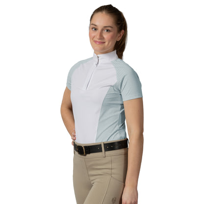 Equinavia Sara Ladies Perforated Short Sleeved Show Shirt
