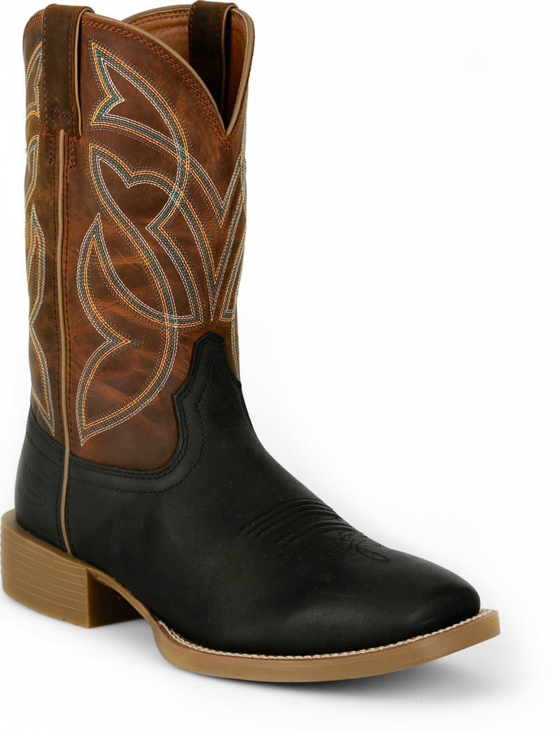 Justin Mens Daymoney 11" Western Boots