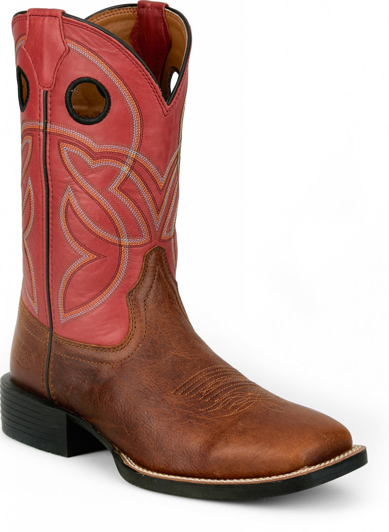 Justin Mens Lubbock 11" Western Boots