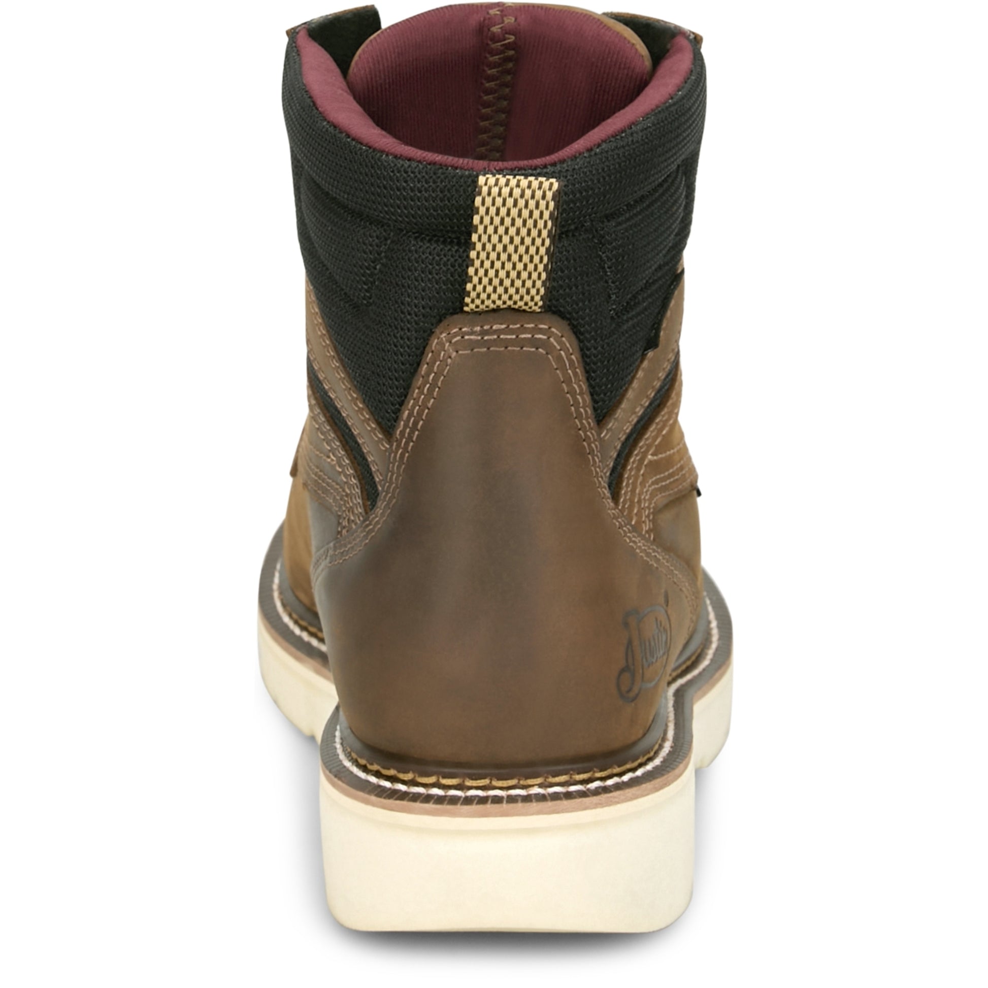 Justin Mens Bristol 6" Waterproof Steel Toe Boots