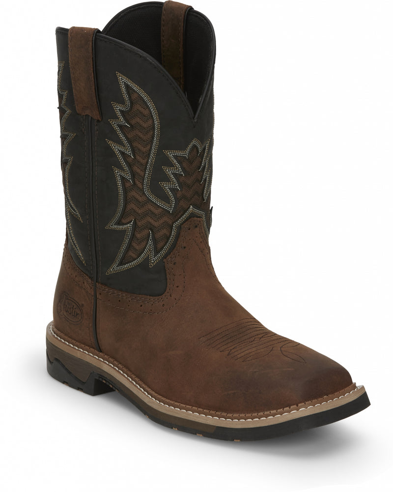 Justin Mens Bolt 11" Work Boots
