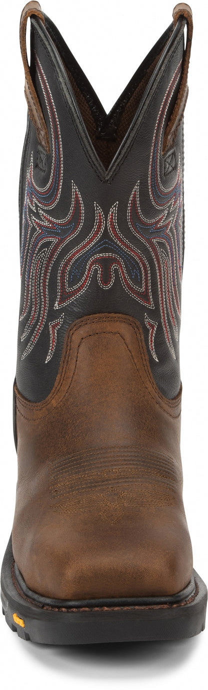 Justin Mens Tanker 11" Steel Toe Boots