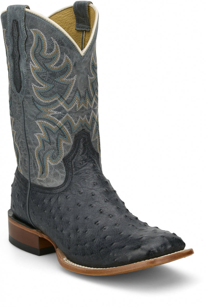 Tony Lama Mens Blaine 11" Ostrich Boots