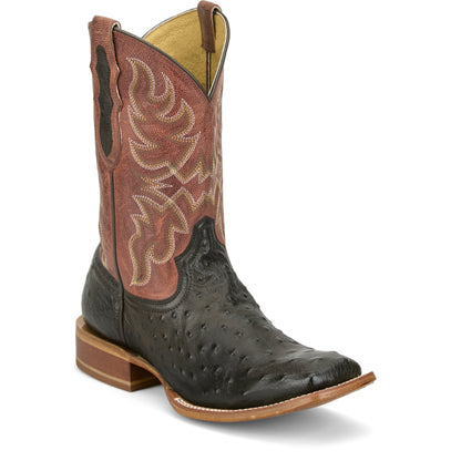 Tony Lama Mens Blaine 11" Ostrich Boots
