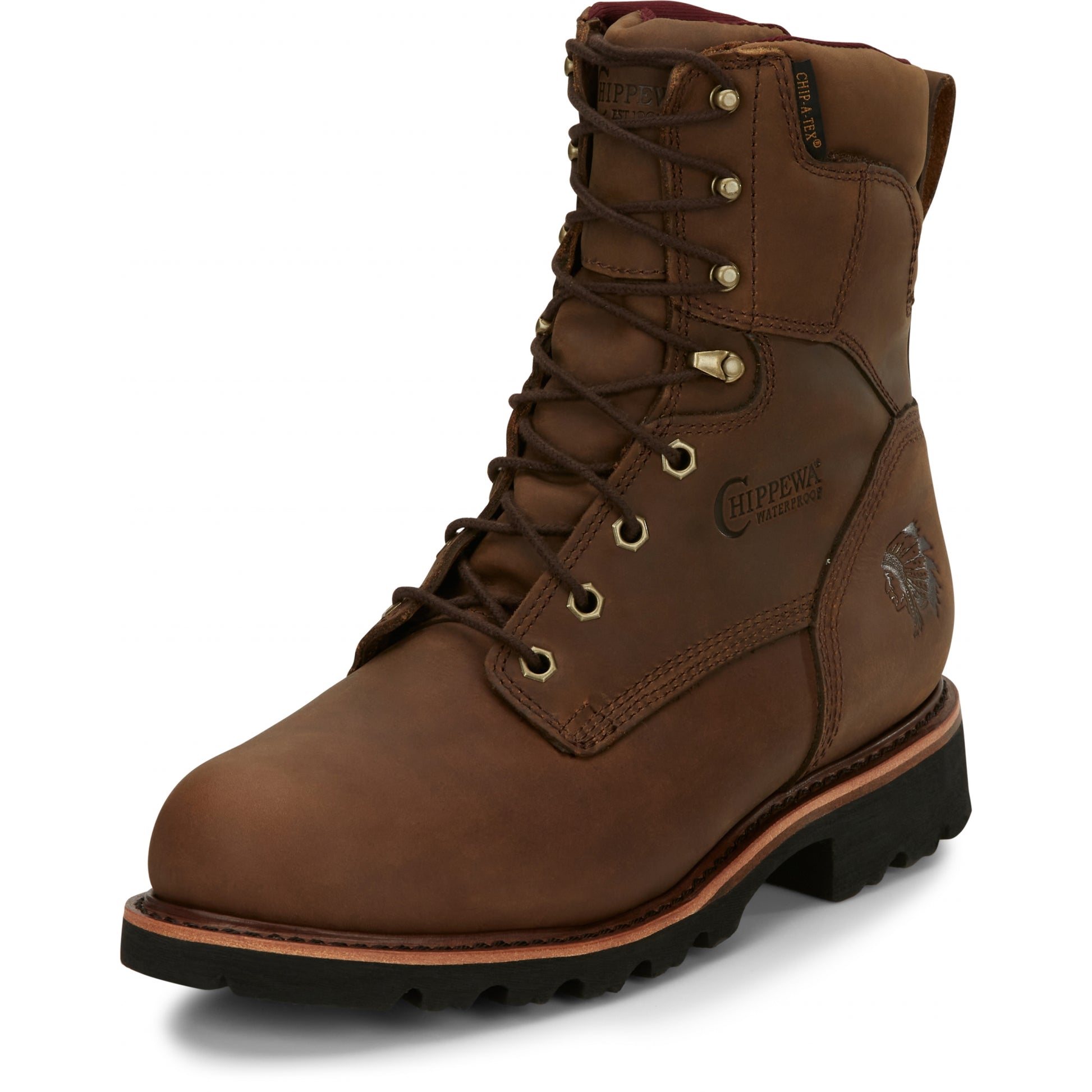 Chippewa Mens Super DNA 8" Waterproof Steel Toe Insulated Boots